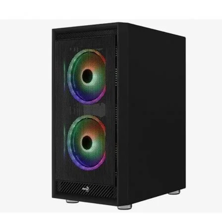 Aerocool Graphite V3 Carcasa Gaming Semitorre con 3 Ventiladores ARGB